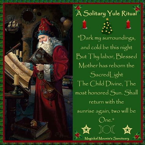 Age old Wiccan yule nourishment